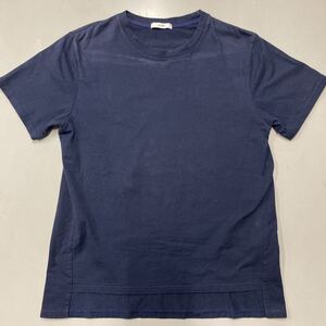 CLANE クラネ 半袖 Tシャツ カットソー サイズ1 レディース ネイビー 紺色 トップス 日本製 MADE IN JAPAN