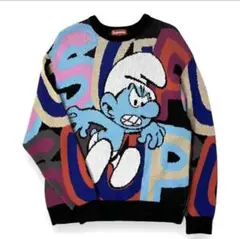 【極美品】Supreme SMURFSコラボ ニット グラフィック S 希少品