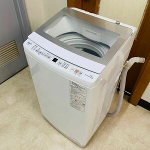  送料無料　動作品　AQUA 全自動洗濯機 　AQW-P7N 7kg 　2023年製　　C1190