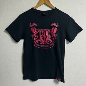 【人気】GLAY high communications tour tシャツ　07-08 ブラック　sサイズ　バンドt