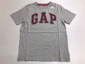 ■ＧＡＰ■新品■130サイズ■ギャップ■人気のロゴＴシャツ■グレー■ＧＡＰロゴ■USA■02