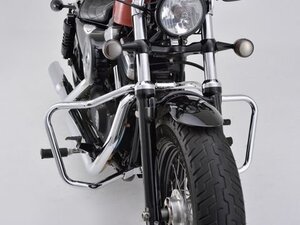 XL883系 Sportster 　XL1200系　04～　デイトナ　パイプエンジンガード（クロームメッキ）99991　取寄せ品