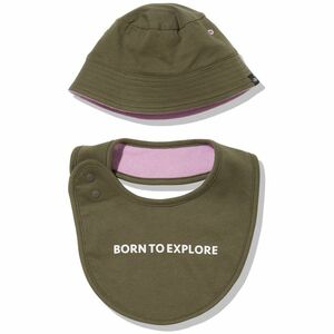 ★新品★ THENORTHFACE ノースフェイス Baby Hat & Bib Set ハット＆ビブセット スモーキーグレープ(MP) 正規品 出産祝い　お祝い