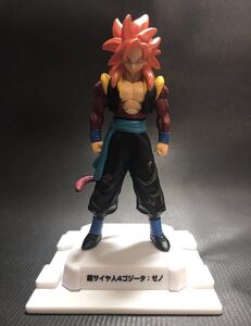 DRAGONBALL/ スーパードラゴンボールヒーローズ スキルズフィギュア 超サイヤ 4 ゴジータ ゼノ バーコードなし フィギュアのみ