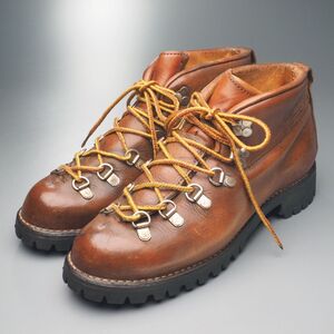 WXX16//*ダナー/Danner*メンズ8.5AA/46490/マウンテントレイル/マウンテンブーツ/ショートブーツ/レザーシューズ/革靴/茶/ブラウン