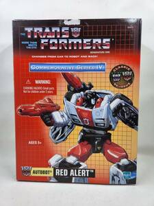 新品送無! レッド・アラート RED ALERT/アラート/トランスフォーマーＧ1復刻品 コンメモラティブシリーズ4/海外流通版 2002年製●到着6週間