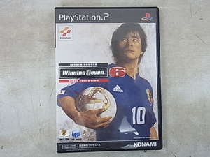 ●PS2●KONAMI●ワールドサッカーウイニングイレブン6 ファイナルエヴォリューション●中古●