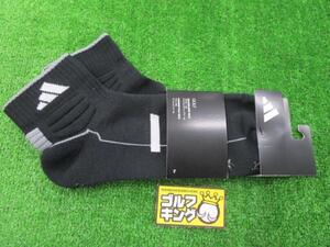 GK古城■ 811 アディダス AD24SS IN2757 IEX47 アンクルソックス BK Mサイズ★ブラック★オススメ★お買い得★