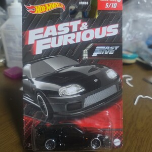 ホットウィール TOYOTA スープラ SUPRA FAST FURIOUS ブラック 黒