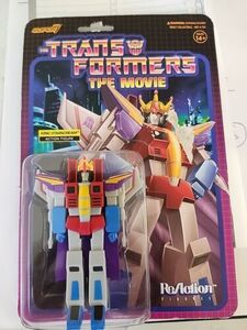 Transformers 2021 The Movie Wave 4 Reaction Figure KING STARSCREAM Super 7 Damag 海外 即決