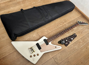 希少美品 Epiphone Explorer Bass /Limited Edition Coutom Shop (Gibson) セットネック/Body&Neck:マホガニー/ギグケース＆ストラップ付