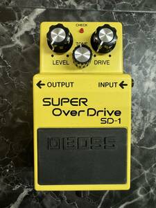 #1【中古/楽器周辺】BOSS SUPER OVER DRIVE SD-1