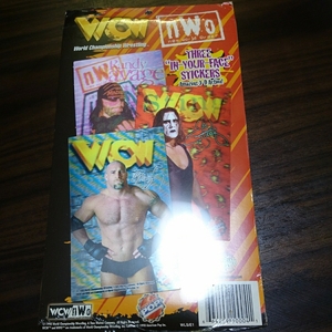 WCW nWo プロレス 3Dシールカード 新品未開封