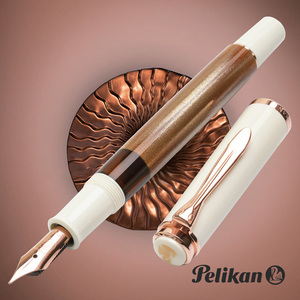 ペリカン Pelikan 特別生産品 クラシック 万年筆 M200 コッパー M（中字）