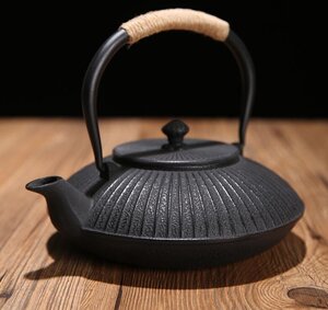 入手困難☆鉄器 老鉄瓶★新品 茶道具対応 鉄やかん 鉄分補給 未塗装鉄器