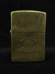 D336★ZIPPO ジッポー オイルライター USA ゴールド 喫煙具 火花確認済み 