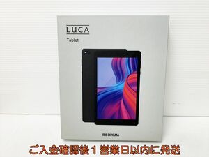 【1円】LUCA Androidタブレット 本体 セット 64GB ブラック TM082M4N1-B アイリスオーヤマ 2023年製 未検品ジャンク B06-128rm/F3