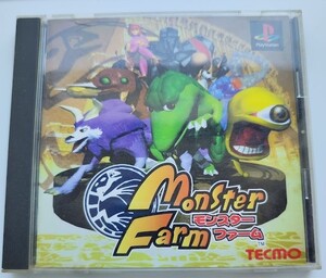 1円から売り切りスタート・・プレイステーション Monster Farm モンスターファーム 説明書付き テクモ 20230928 j m sm 0926