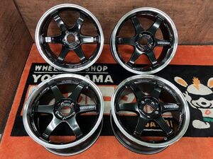 ◆ホイールのみ4本Set! 安心画像多数! RAYS レイズ ボルクレーシングTE37TTA-PM 鍛造 FORGED 18インチ 8.5J ET52 9J ET38 FD2シビックtypeR