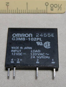  OMRON SSR ソリッドステート リレー G3MB DC12V用(未使用)　