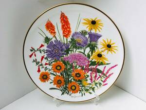 ウェッジウッド 9月 大皿 直径27.5cm お花 フラワー 飾り皿