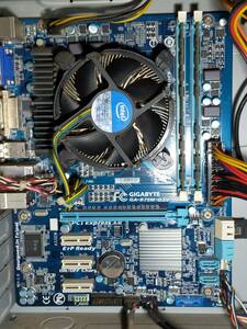 【USED 送料無料】 GIGABYTE GA-B75M-D3V-JP lga1155 /cpu: i5 3470/ram:8GB/ 