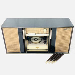 【直接引取り限定】 Victor ビクター 真空管 ラジオ STL-661FMB HiFiステレオ FM stereo レコードプレーヤー レトロ アンティーク 希少