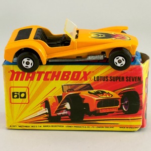 イギリス マッチボックス（matchbox） superfast LOTUS SUPER SEVEN No.60 1971