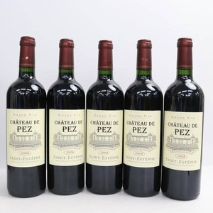 Chateau de Pez（シャトー ド ペズ）2008 13.5％ 750ml N24J150027