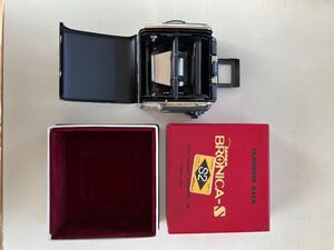 ゼンザブロニカS2　ZENZA BRONICA S2 フィルムバック ロールフィルムホルダー マガジン 中判フィルムカメラ　元箱付き