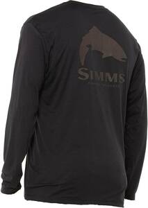 Simms Trout Tech Tee LS Black US:M JP:L シムス　トラウト　テック　Tシャツ　ブラック