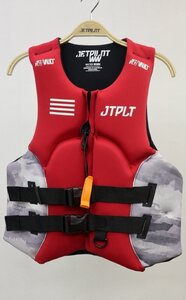 RXボルト ネオベスト サイズ/XXXL レッド×グレイカモ JCI予備検査合格実績型 ジェットパイロット JA２２２８８