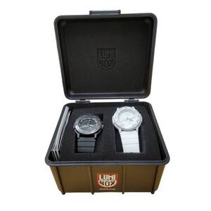 【未使用品】Luminox ルミノックス 3000 Falling Bones FE SET 岩城滉一コラボ Final Edition 2本セット 腕時計 A78333RE