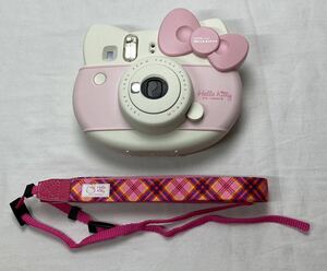 ジャンク扱い品 FUJI FILM 富士フィルム チェキ instax mini HELLO KITTY ハローキティ 通電、フラッシュ動作確認 