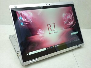 ☆1円☆第7世代☆CF-RZ6RFRVS/Core i5-7Y57 1.20GHz/8GB/SSD256GB/高解像度/累積7930/無線/Bluetooth/WAN/カメラ/タッチ/Office/DtoD領域☆