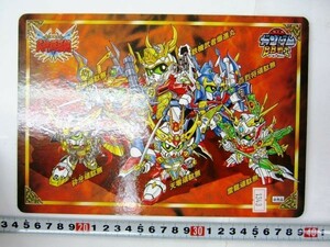 希少 非売品 限定 SDガンダム BB戦士 武者ガンダム 下敷き バンダイ プラモデル #1343