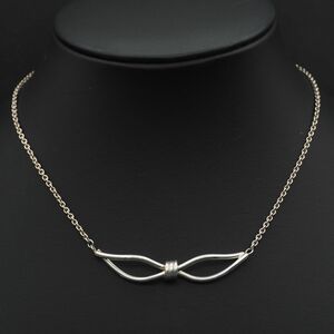 A930 ヴィンテージ STERLING SILVER925刻印 ネックレス デザイン シルバー