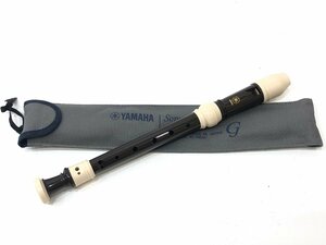 〇【中古】YAMAHA YRS-37III ヤマハ ソプラノリコーダー 同梱不可　1円スタート