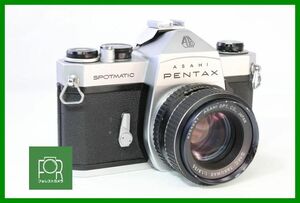 【同梱歓迎】実用■PENTAX SPOTMATIC SP + SMC TAKUMAR 55mm F1.8■シャッター全速・露出計完動■D5