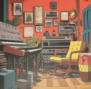[ LP / レコード ] Michal Turtle / Same Songs, Different Room ( Experimental / Ambient ) Invisible, Inc. エクスペリメンタル 