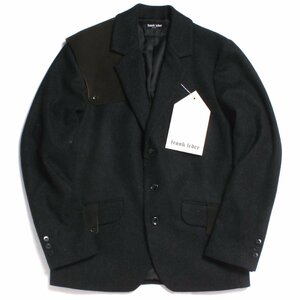 22AW【タグ付き・定価140,800円】FRANK LEDER ARCHIVE EDITION 3Bジャケット sizeS ブラック/カーキ 0422001 フランクリーダー