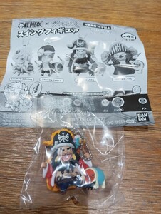 ワンピース　ONEPIECE　太鼓の達人　スイングフィギュア　黒ひげ　ティーチ×どんちゃん　ガチャ