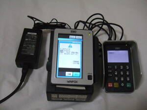 【東芝テック】TEC カード決済ターミナル セット EFT-POS CT-4100-A120-R/ PINPAD PADCT-4100-A110-R レジ