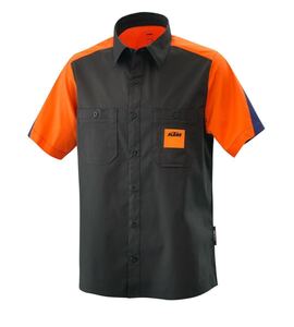 【新品】KTM MECHANIC SHIRT Mサイズ　メカニックシャツ　レーシング　レース　アパレル　 