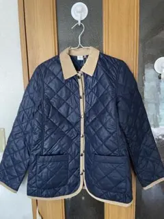 AIGLE ネイビー キルティングジャケット ベスト　シャツ　三点セット　新品