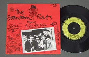 ●英7 BOOM TOWN RATS/MARY OF THE 4TH FORM ○