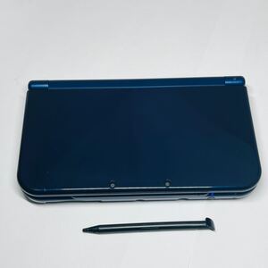 ★1円～ 超美品 動作確認済 New NINTENDO 3DSLL 本体 メタリックブルー 任天堂 送料全国600円 ニンテンドー metallic blue