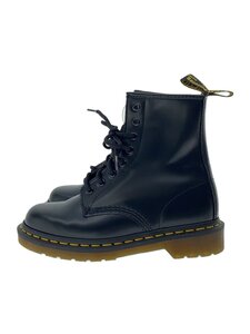 Dr.Martens◆ブーツ/UK4/ブラック/レザー/146088/8ホール