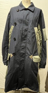 ICH【中古美品】美品 sacai サカイ SCM-035 ミリタリーコート ネイビー カーキ 3〈183-241121-SS-07-ICH〉