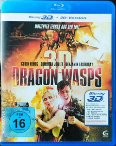 即決 送料無料 日本未発売 DRAGON WASPS キラー・ビー2013 3D ブルーレイ 輸入盤 Blu-ray 日本語無し リージョンB 7.1ch